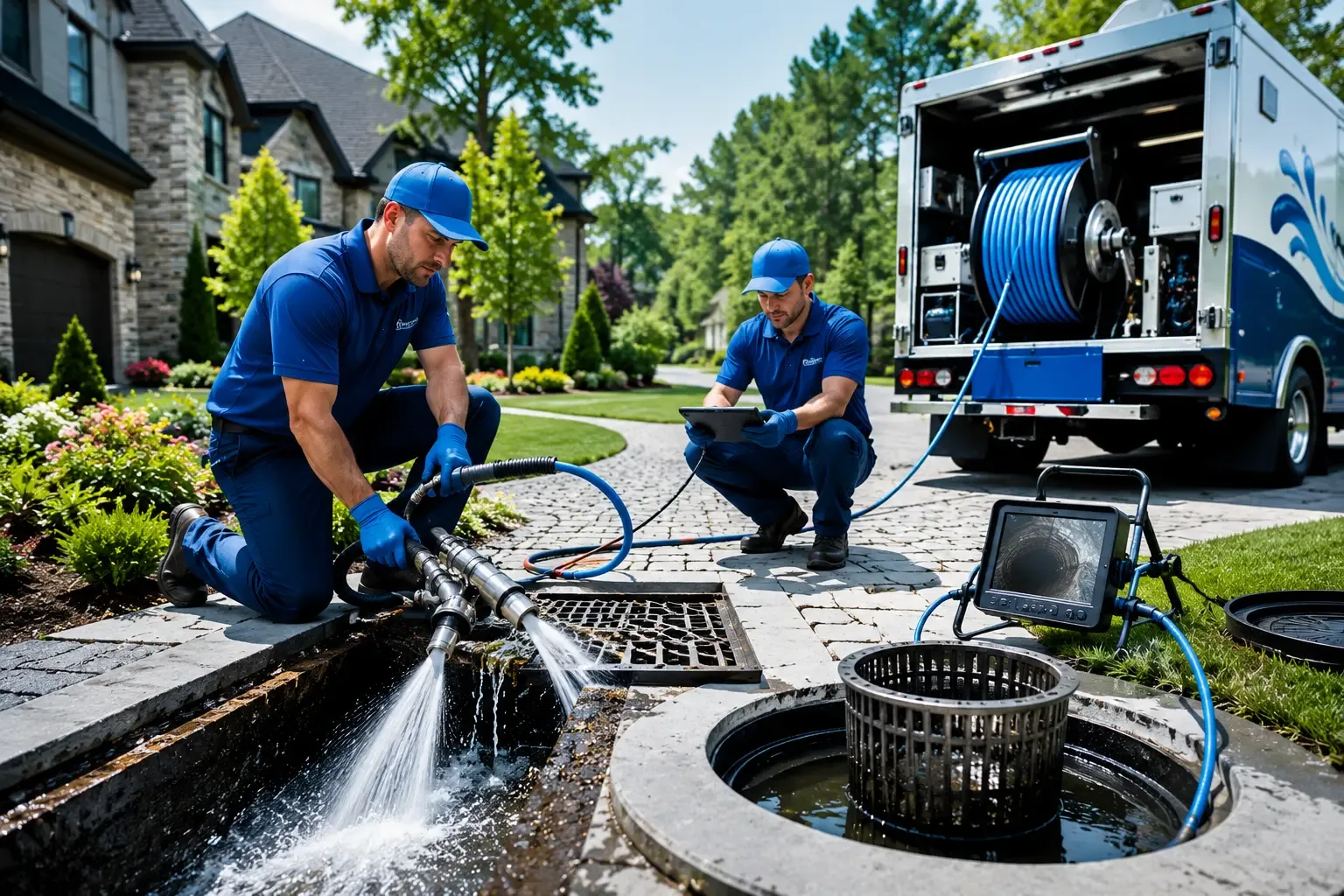 Local outdoor drain cleaning professionals in Bloomingrose, WV
